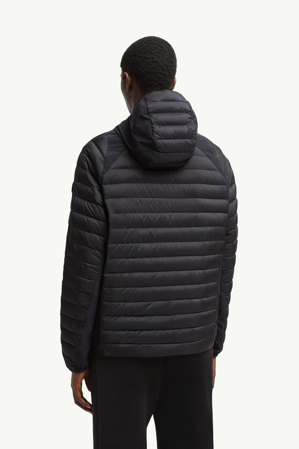 Galbert Hooded Short Down Jacket Men Black Moncler 4