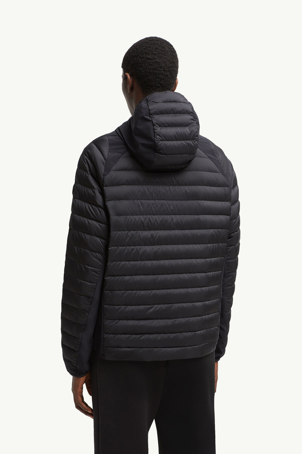 Galbert kurze Daunenjacke mit Kapuze Herren Schwarz Moncler 4