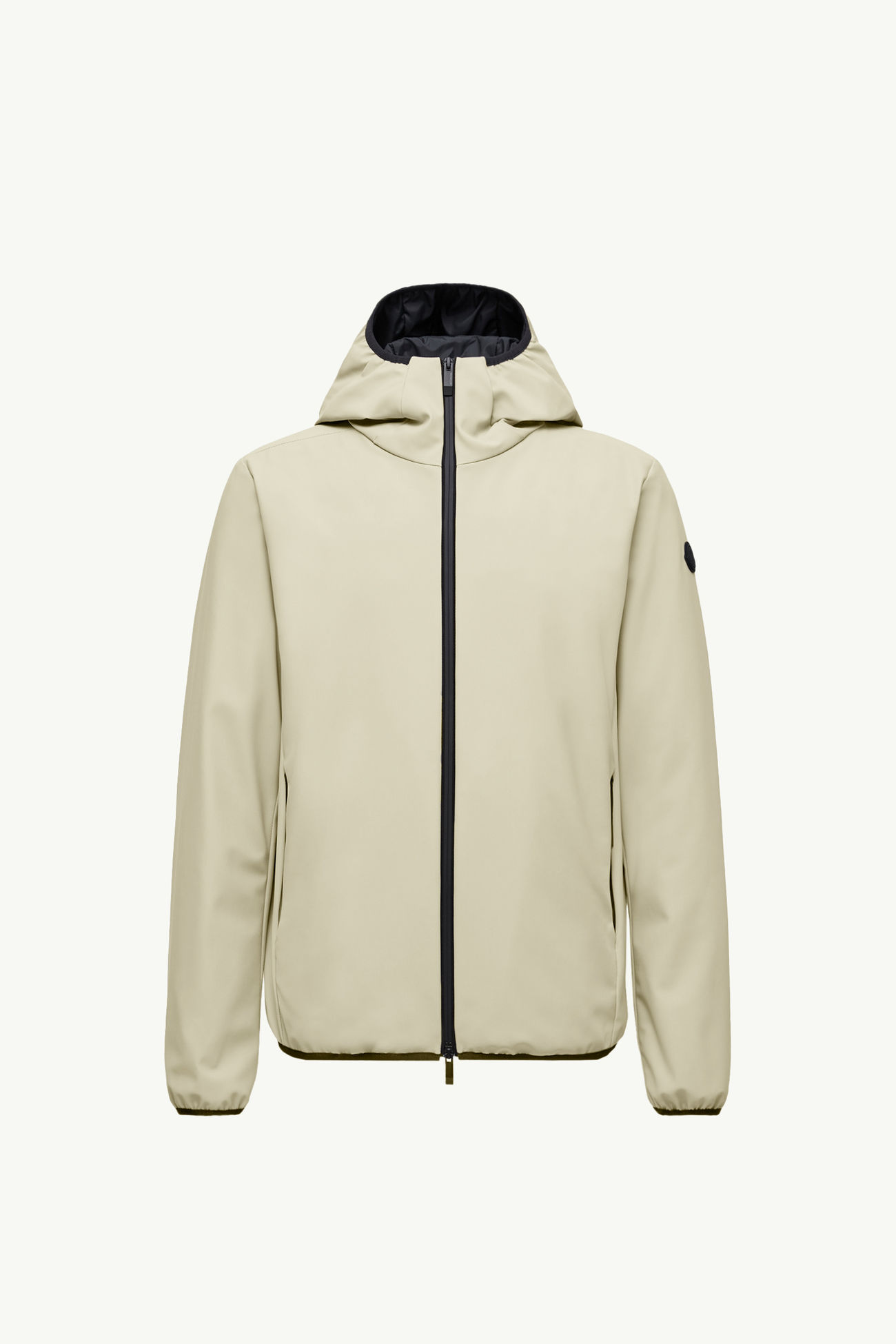 Doudoune courte Chalves à capuche Hommes Beige Clair Moncler 2