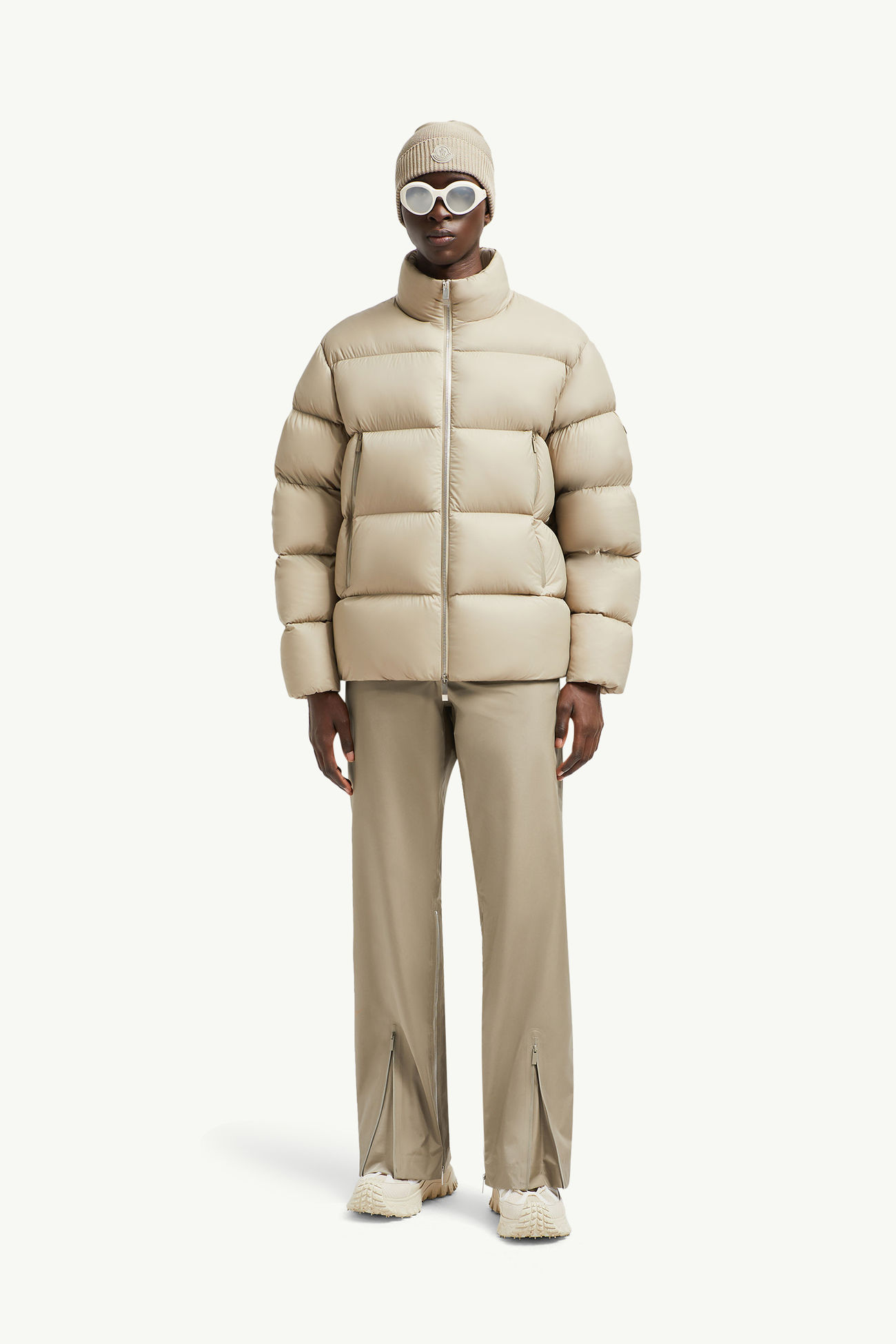 Tarn短身羽絨外套 男士 淺米色 Moncler 0