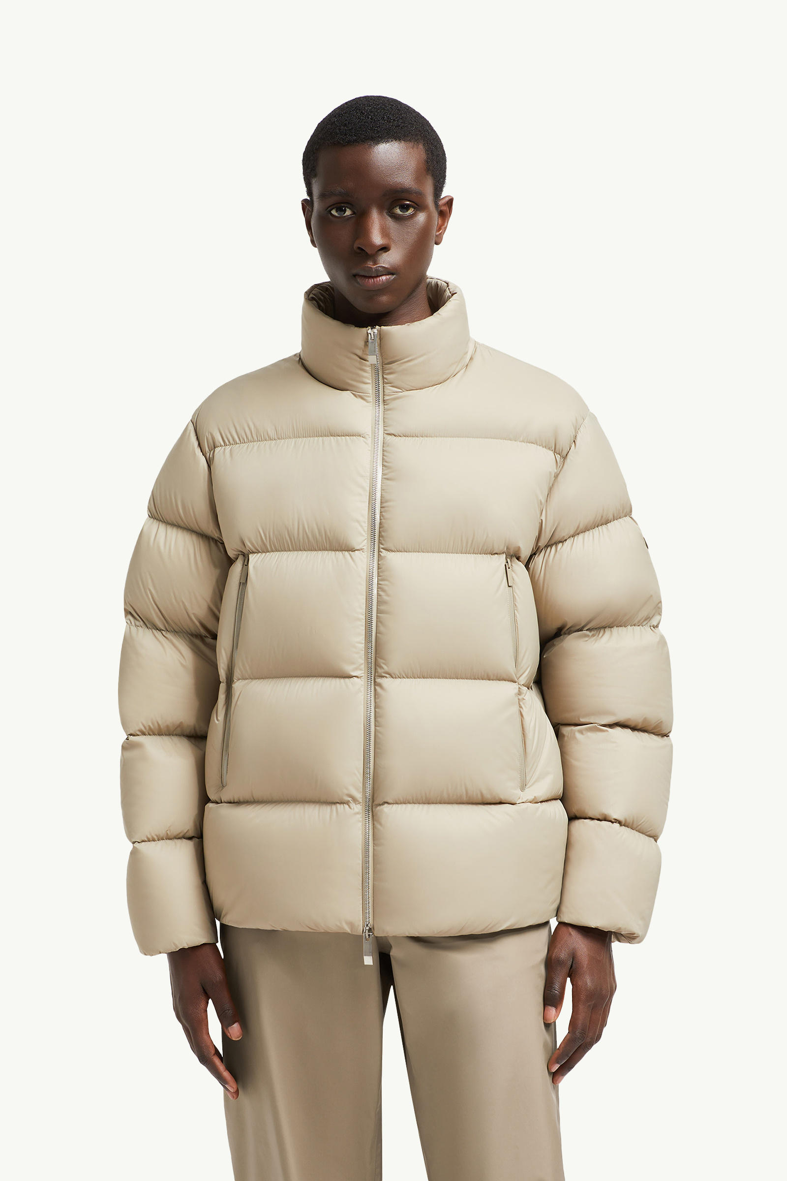 Plumífero corto Tarn Hombre Beige Claro Moncler 3
