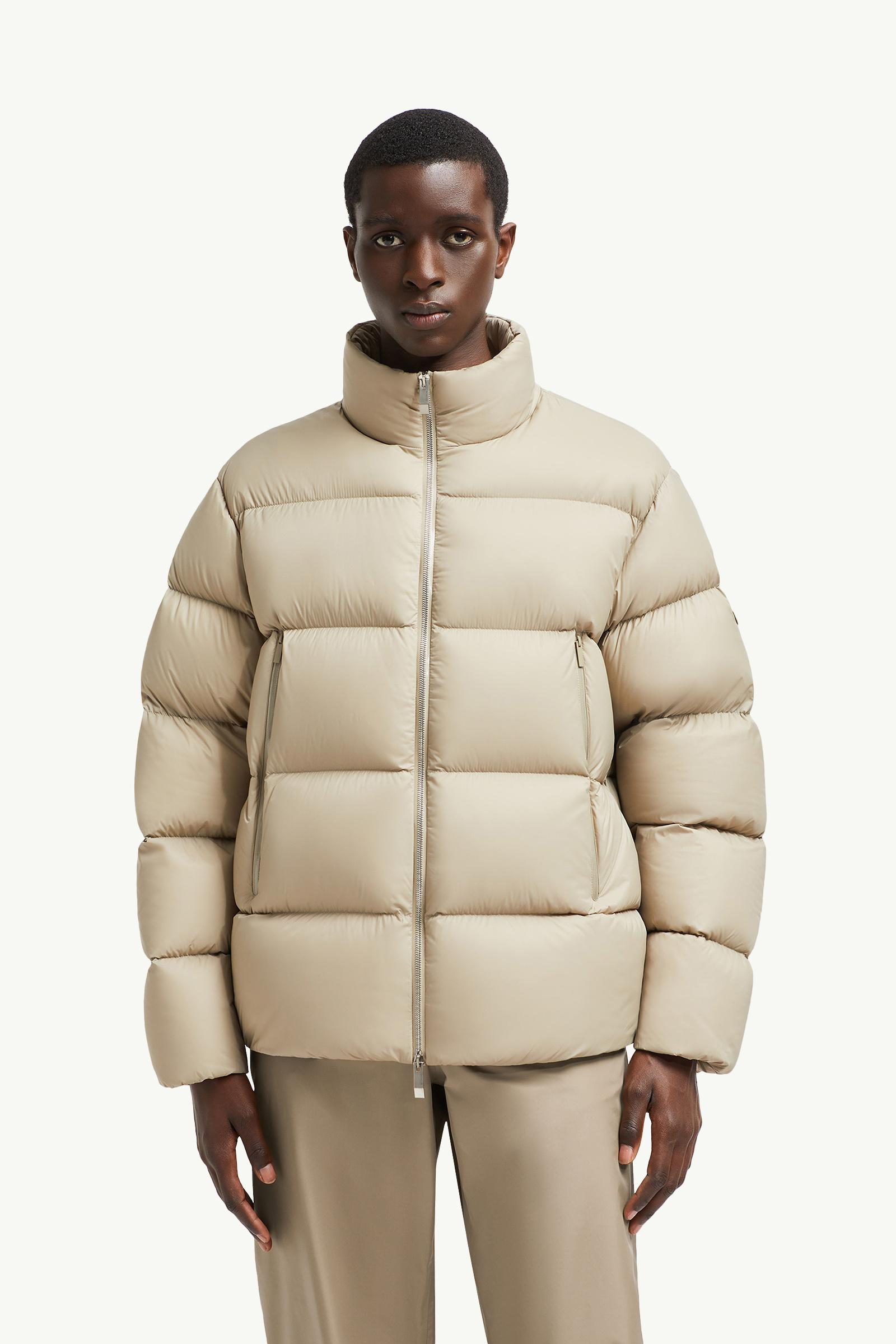 Light Beige Tarn Short Down Jacket - Short Down Jackets for