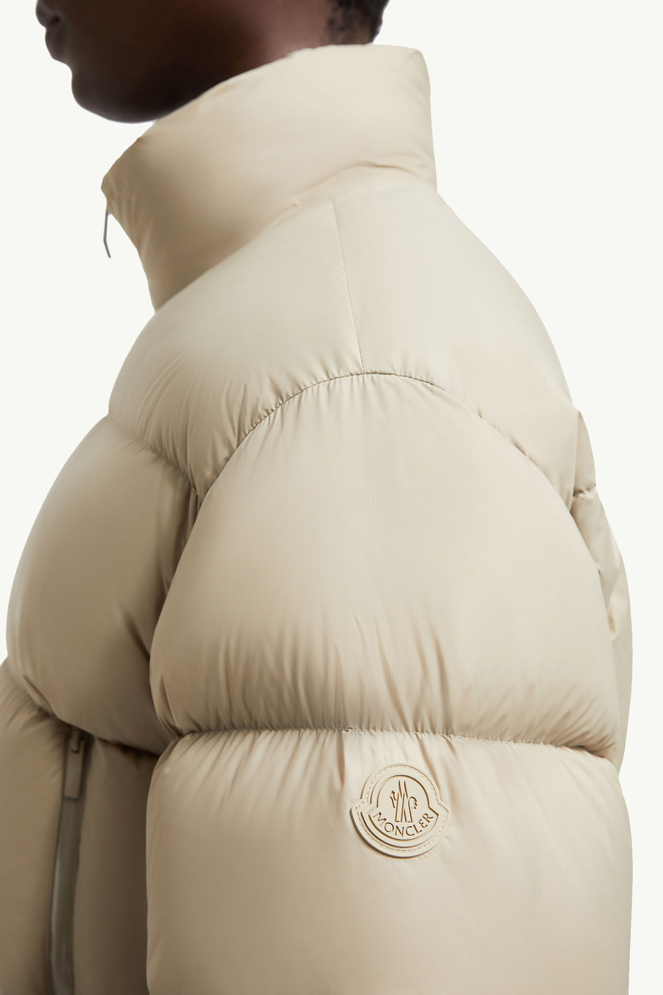 Tarn kurze Daunenjacke Herren Hellbeige Moncler 6