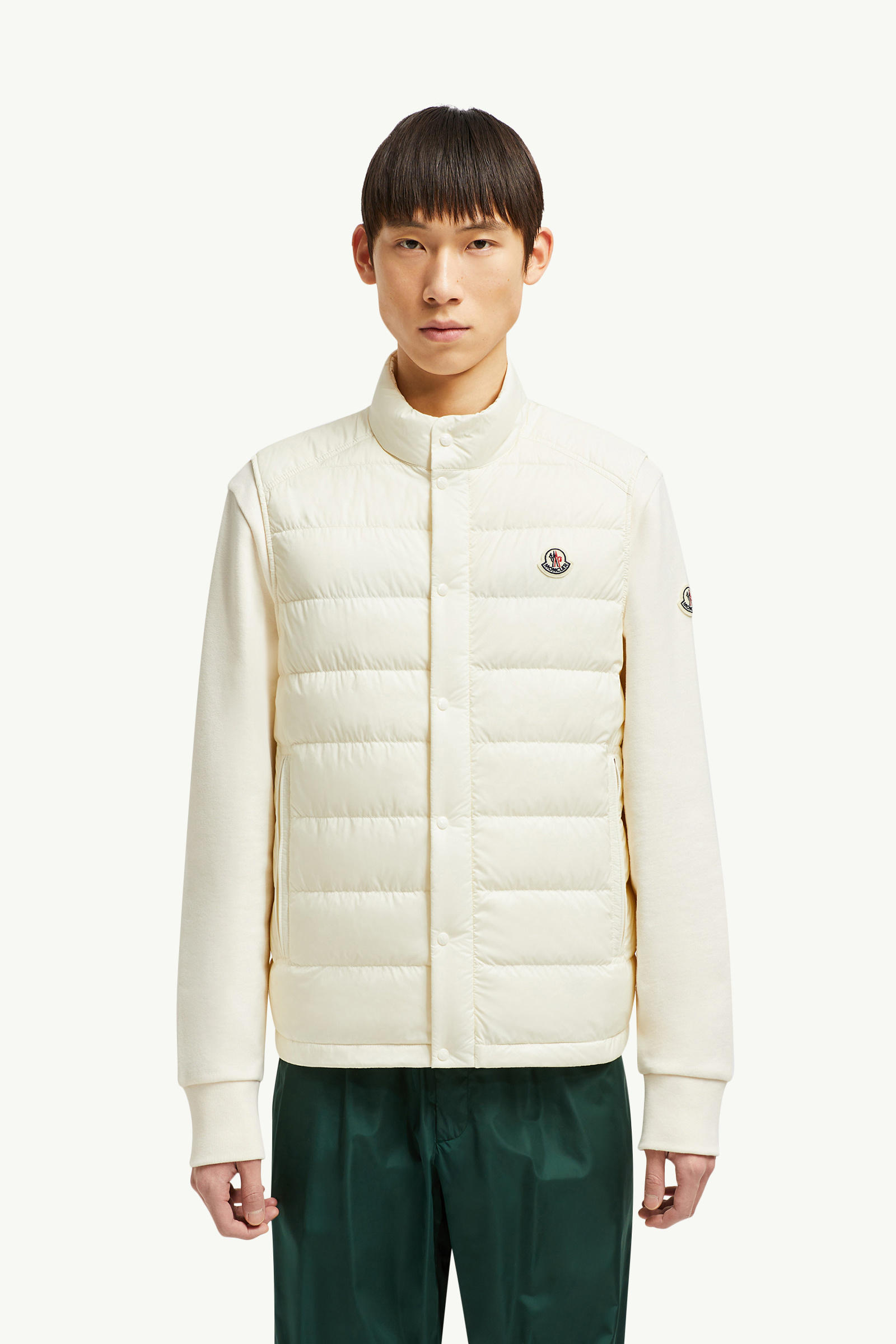 Barthe Down Gilet Men White Moncler 3