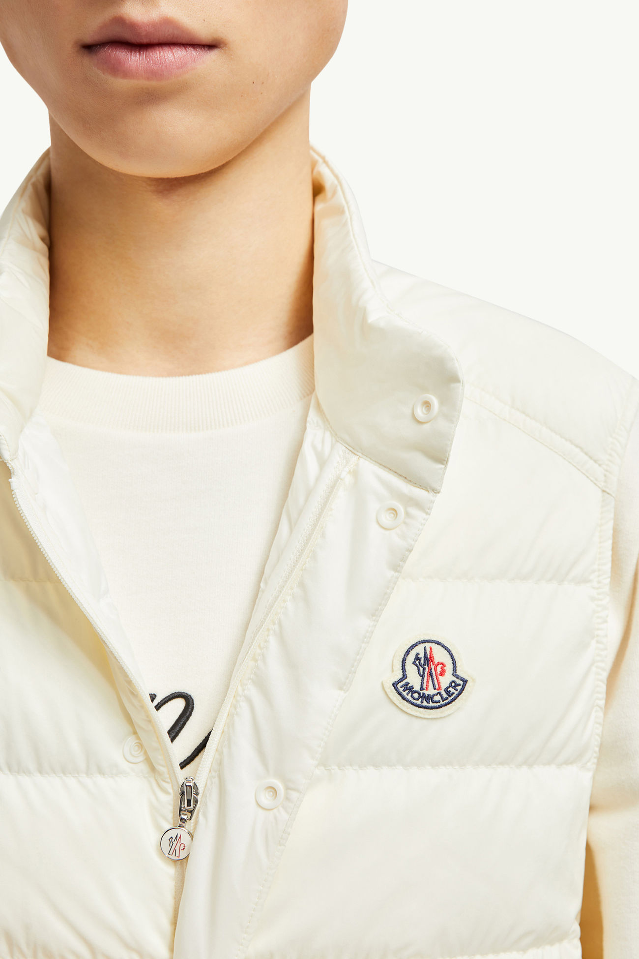 Barthe Down Vest Men White Moncler 6