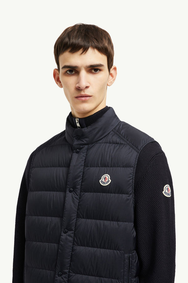 Barthe Down Gilet Men Navy Blue Moncler 1
