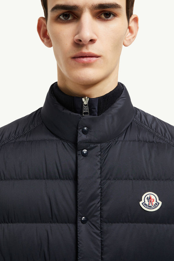 Barthe Down Gilet Men Navy Blue Moncler 6