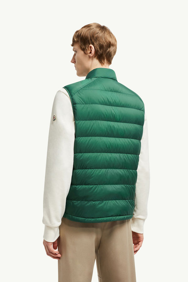 Barthe Down Gilet Men Emerald Green Moncler 4
