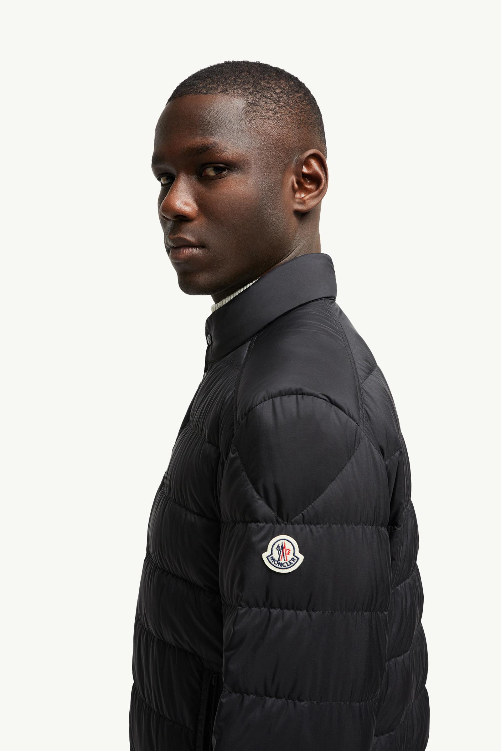 Selves Short Down Jacket Men Black Moncler 1