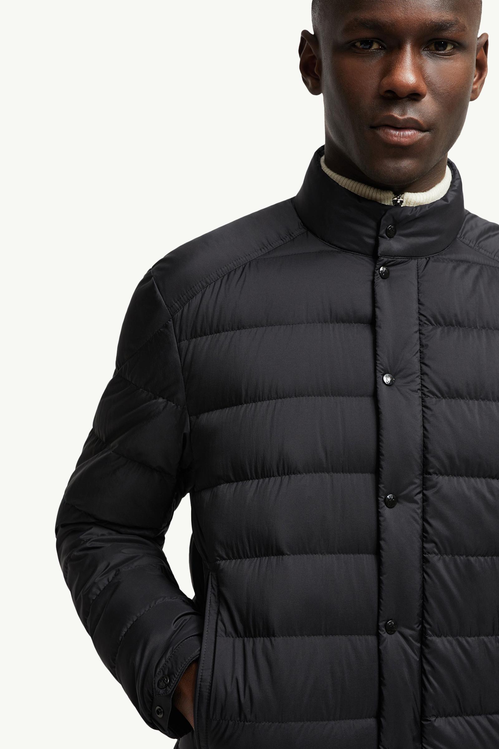 Black Selves Short Down Jacket - Short Down Jackets for Men