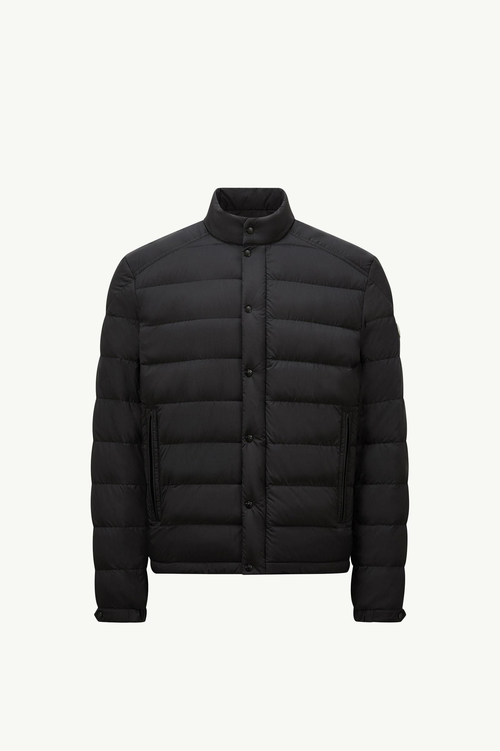 Black Selves Short Down Jacket - Short Down Jackets for Men