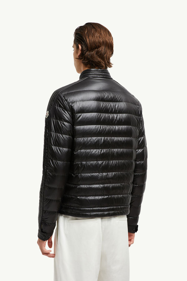 Jacobus Down Biker Jacket Men Black Moncler 4