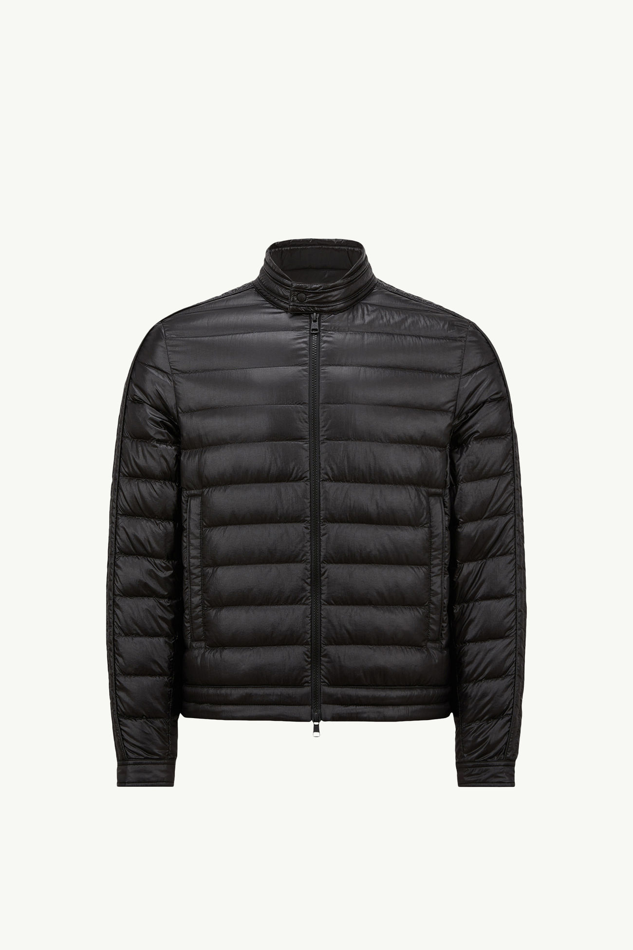 Piumino biker Jacobus Uomo Nero Moncler 2