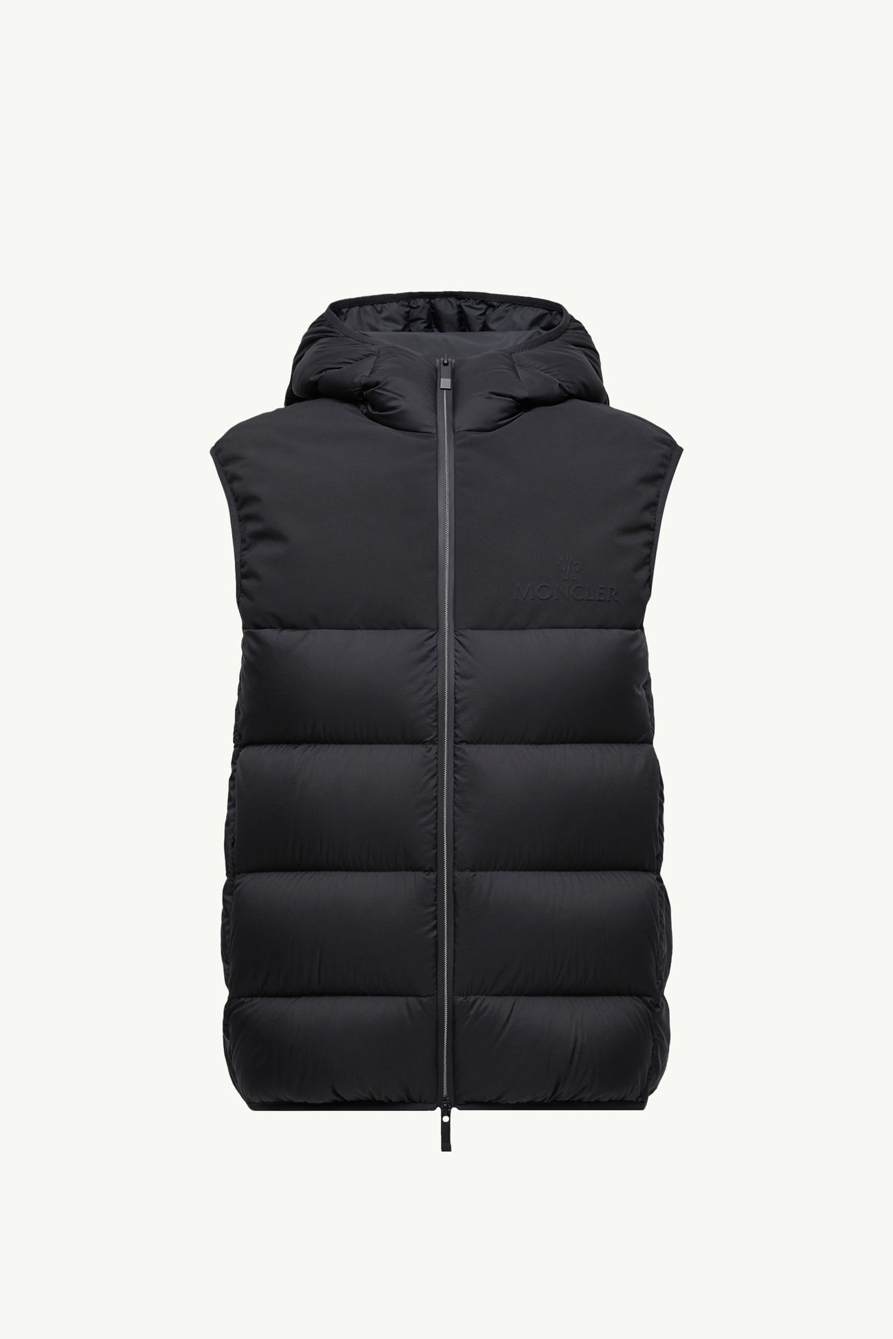 Bresse Hooded Down Vest Men Black Moncler 2