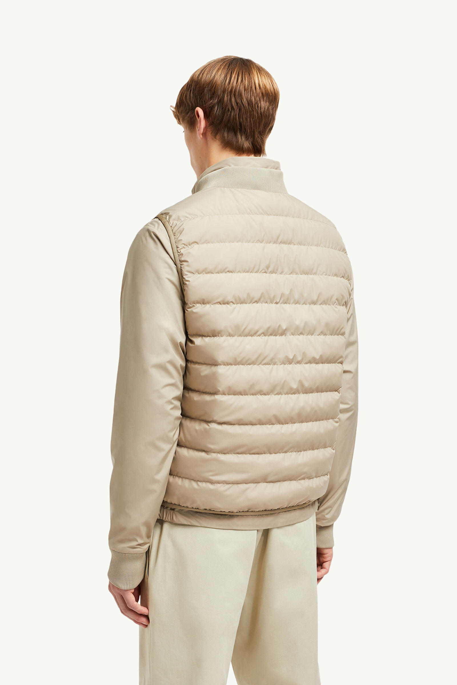 Verney男士三合一短款羽绒夹克外套 男士 砂米黄 Moncler 4