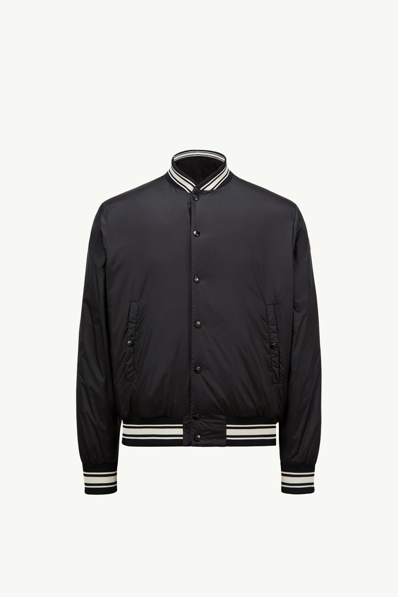 Bouchet Reversible Down Varsity Jacket Men Black Moncler 2