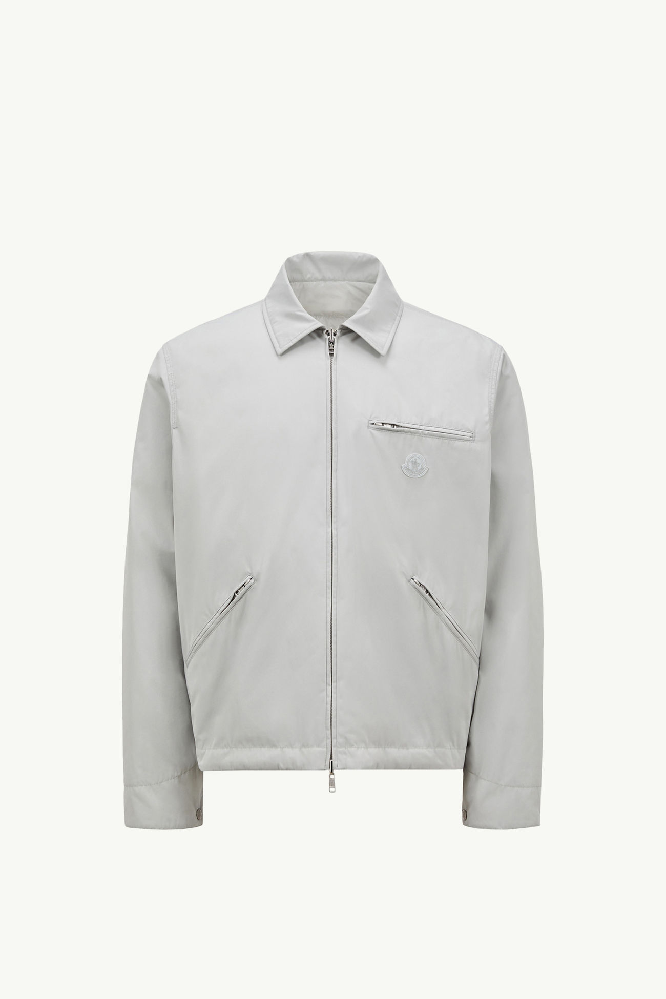 Cidone Reversible Down Shirt Jacket Men Silver Moncler 2