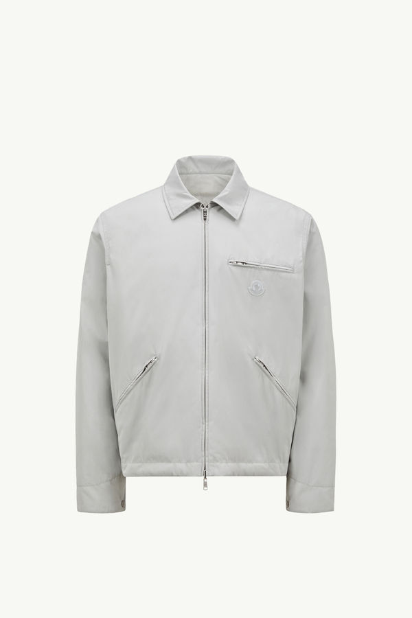 Cidone wendbare Daunen-Hemdjacke Herren Silber Moncler 2