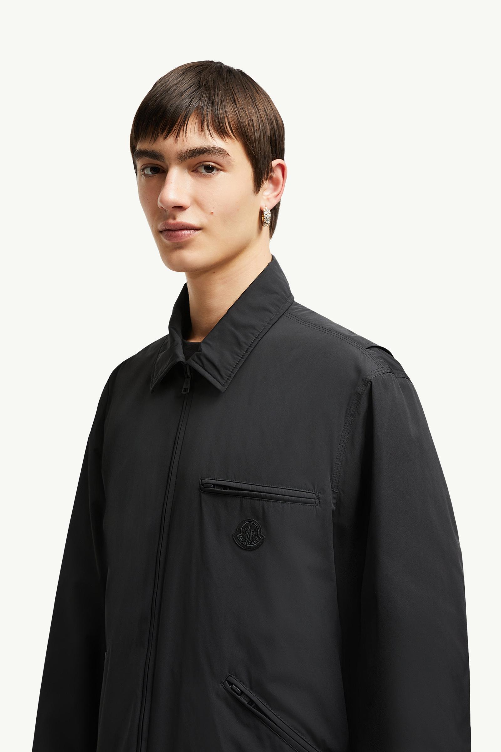 Cidone Reversible Down Shirt Jacket Men Black Moncler 1