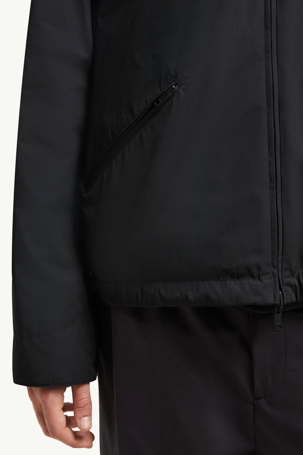 Cidone Reversible Down Shirt Jacket Men Black Moncler 7