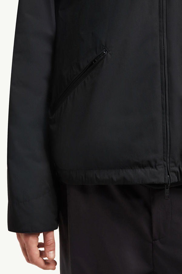 Cidone Reversible Down Shirt Jacket Men Black Moncler 7