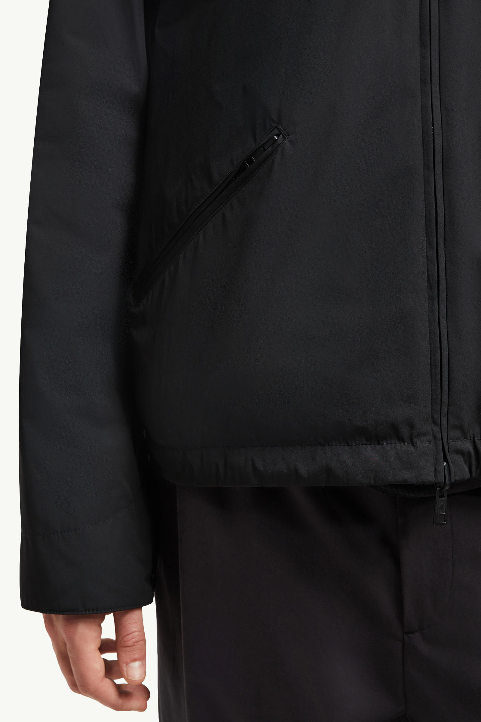 Cidone Reversible Down Shirt Jacket Men Black Moncler 7
