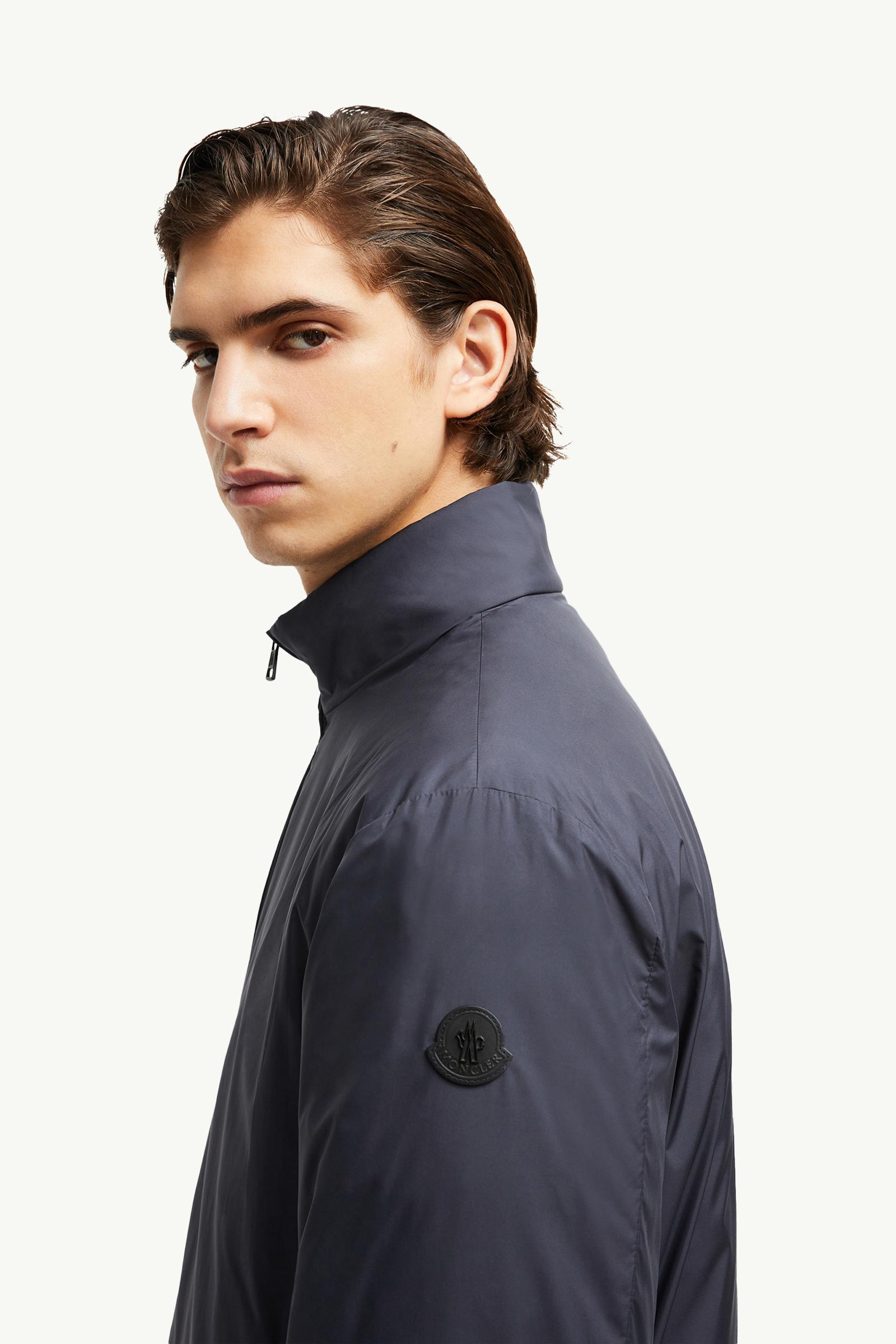 Berre Short Down Jacket Men Dark Blue Moncler 1