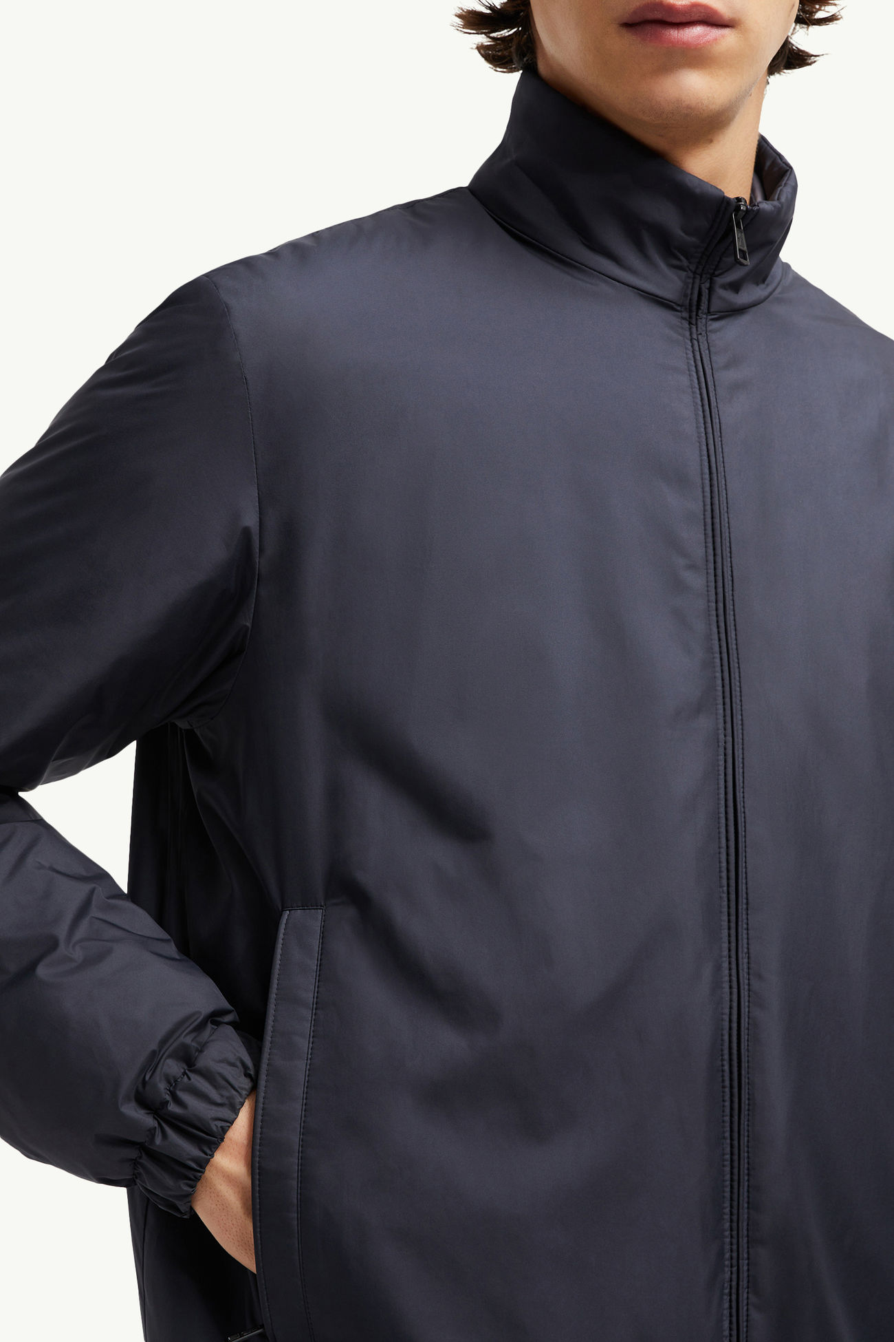 Berre男士短款羽绒夹克外套 男士 深蓝色 Moncler 7