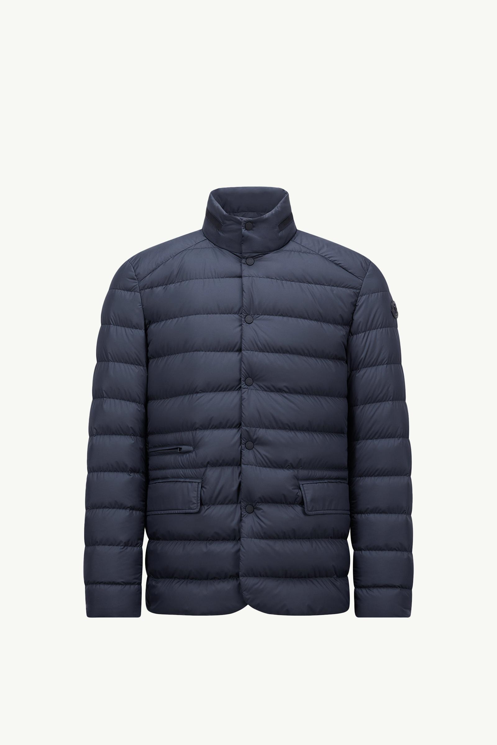 Carrelet男士皮革饰边羽绒外套_findInBoutique_image