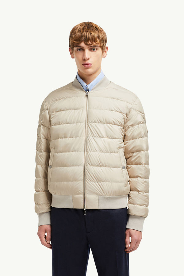 Villerest Reversible Cashmere Blend Down Bomber Jacket  Men Navy Blue Moncler 3