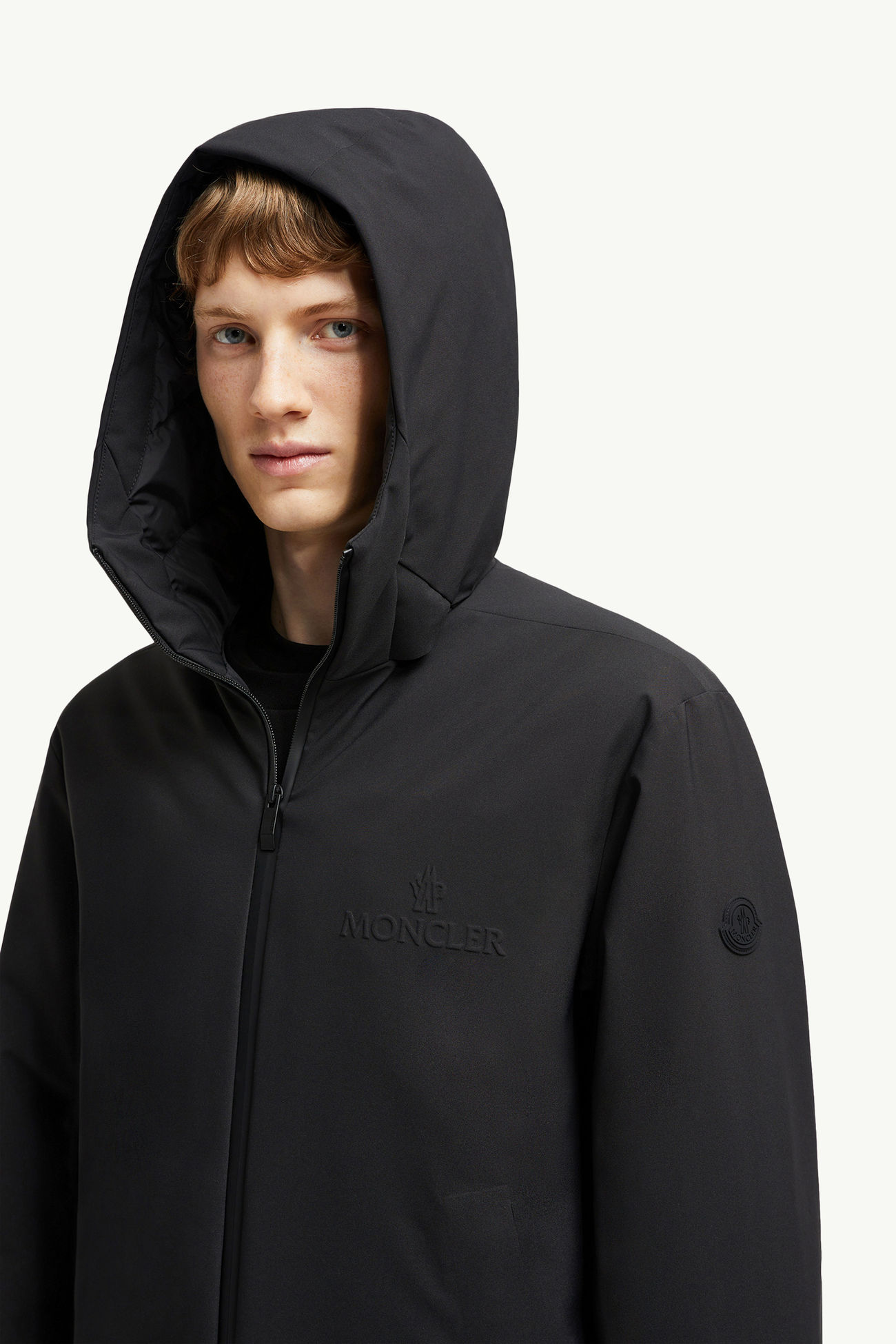 Dard連帽羽絨派克大衣 男士 黑色 Moncler 1