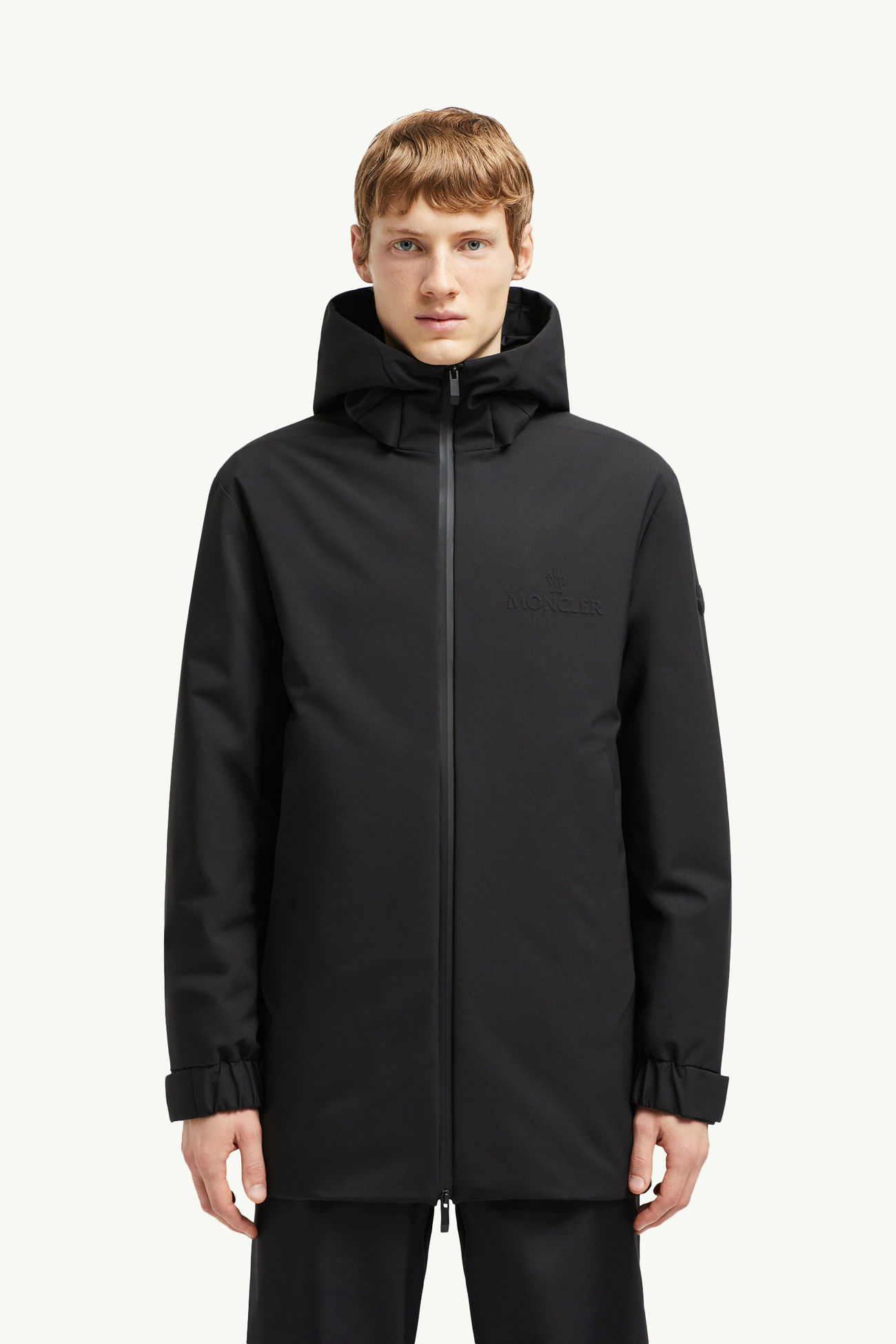 Parka con plumón y capucha Dard Hombre Negro Moncler 3