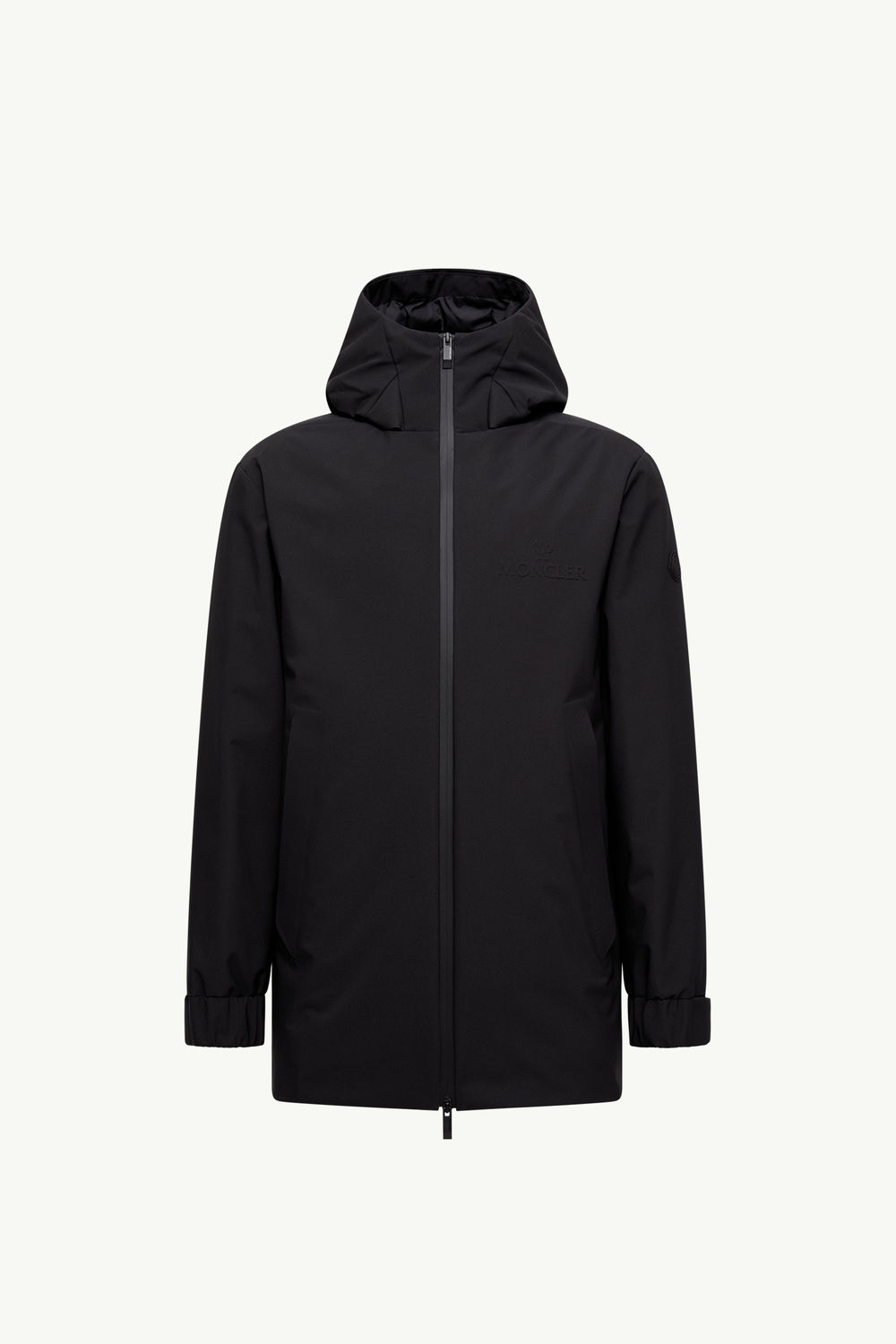 Dard Hooded Down Parka Coat Men Black Moncler 2