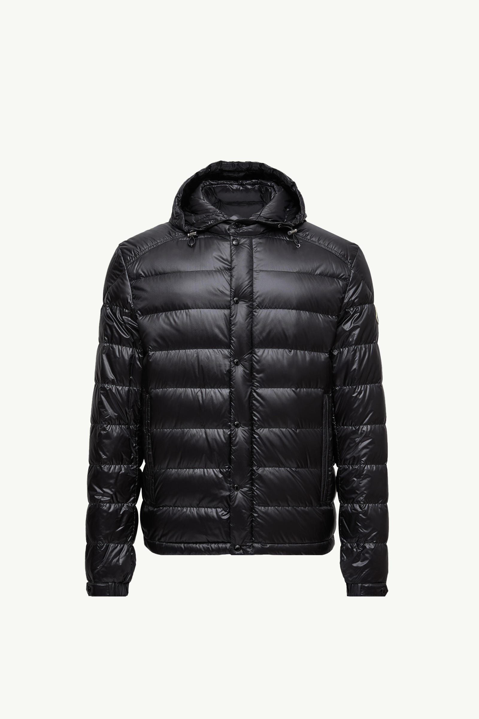 Gliere Hooded Short Down Jacket Men Black Moncler 2