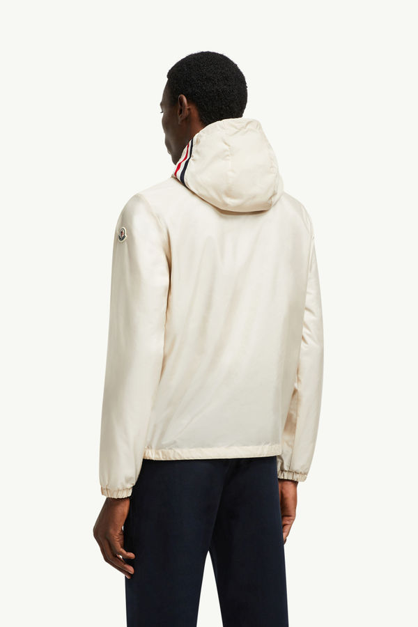 Grimpeurs Hooded Windbreaker Men Light Beige Moncler 4