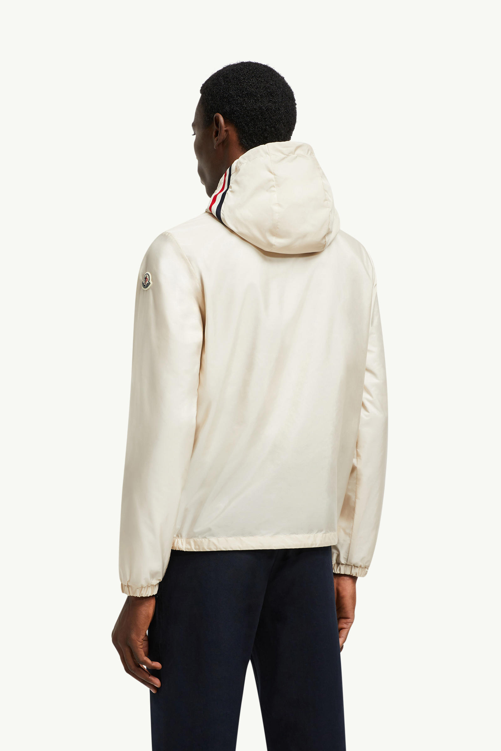 Grimpeurs Hooded Windbreaker Men Light Beige Moncler 4