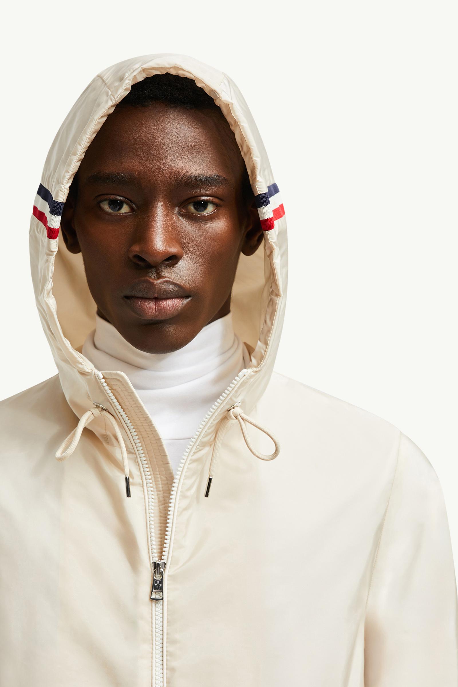 ＊MONCLER モンクレール＊ANET 裾フリル ホワイトベージュ 最安値！ Light Beige Grimpeurs Hooded Windbreaker - Windbreakers