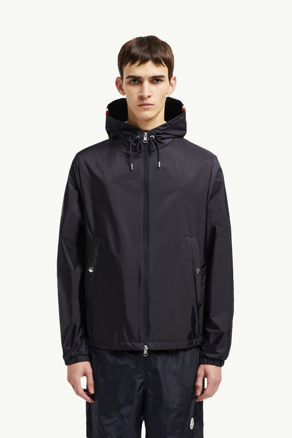 Cortavientos con capucha Grimpeurs Hombre Azul marino Moncler 3