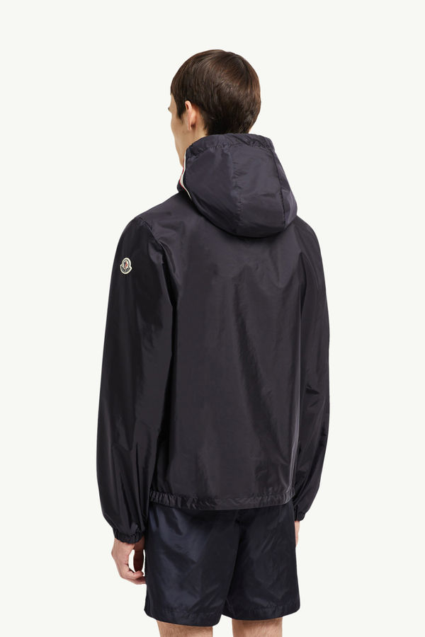 Cortavientos con capucha Grimpeurs Hombre Azul marino Moncler 4