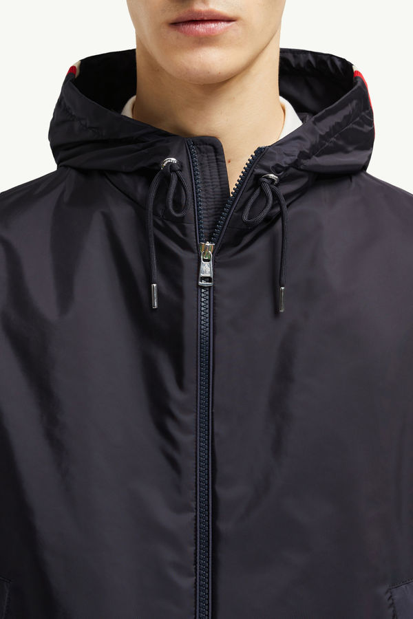 Cortavientos con capucha Grimpeurs Hombre Azul marino Moncler 6