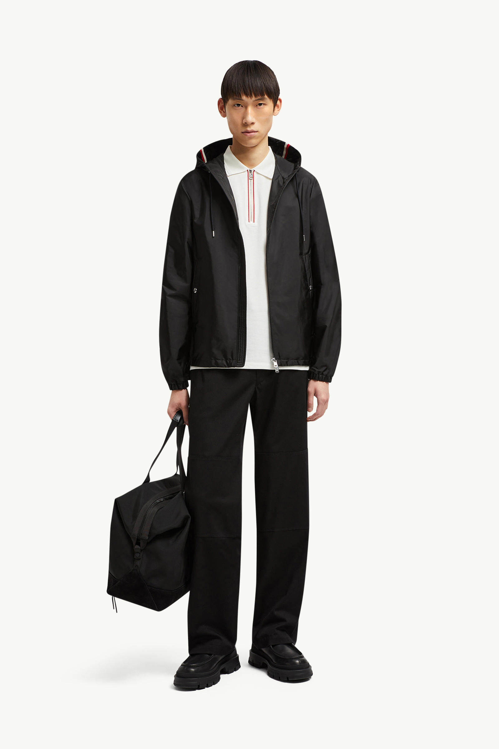 Grimpeurs男士连帽夹克外套 男士 黑色 Moncler 0