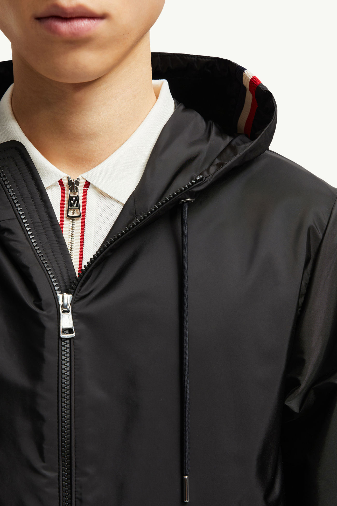 Grimpeurs Windjacke mit Kapuze Herren Schwarz Moncler 6