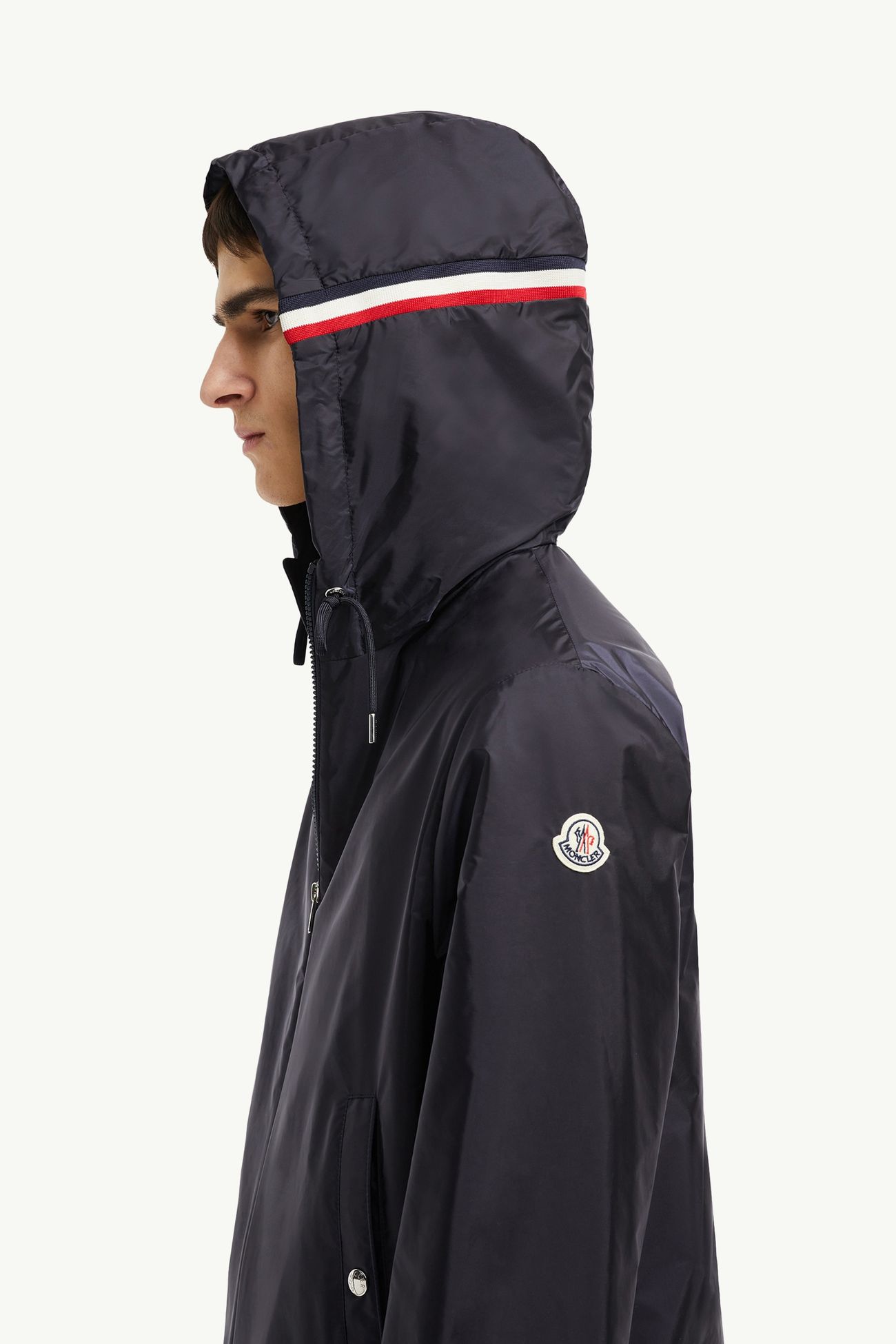 Cortavientos con capucha Grimpeurs Hombre Azul marino Moncler 1