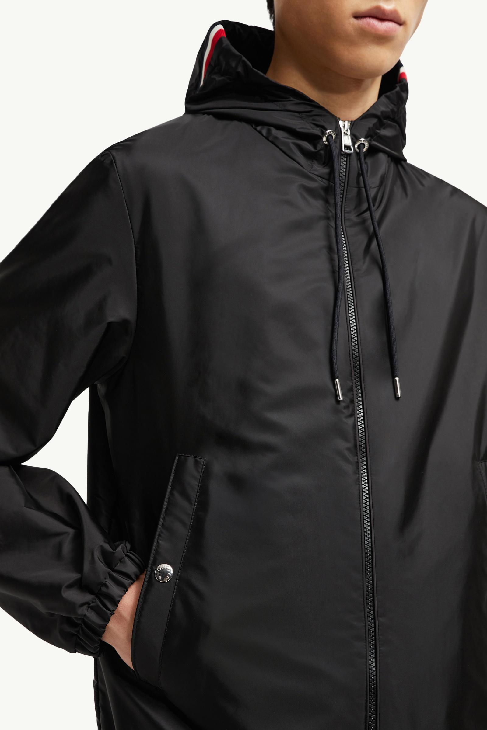 Black Grimpeurs Hooded Windbreaker - Windbreakers & Raincoats for