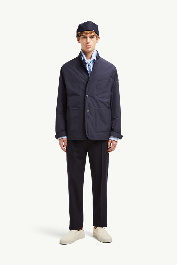 Monges羽絨恤衫式外套 男士 海軍藍色 Moncler 0