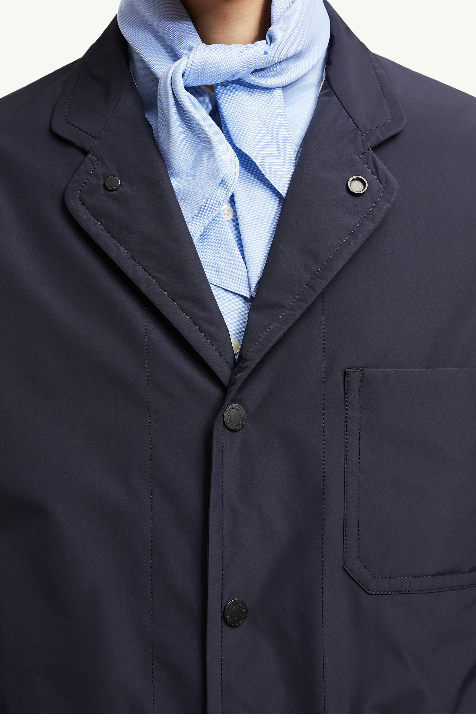 Doudoune-chemise Monges Hommes Bleu marine Moncler 8