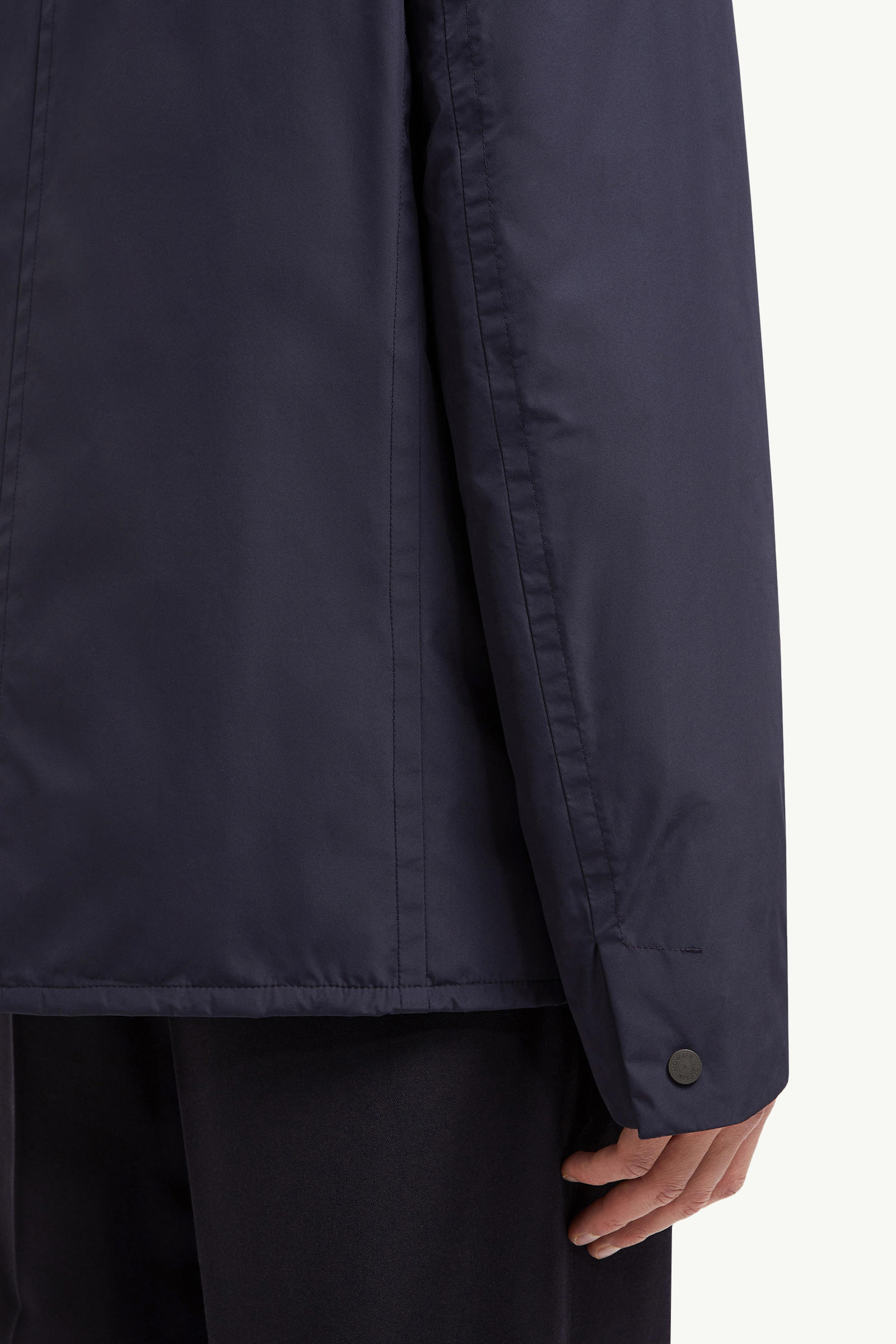 Monges Down Shirt Jacket Men Navy Blue Moncler 5