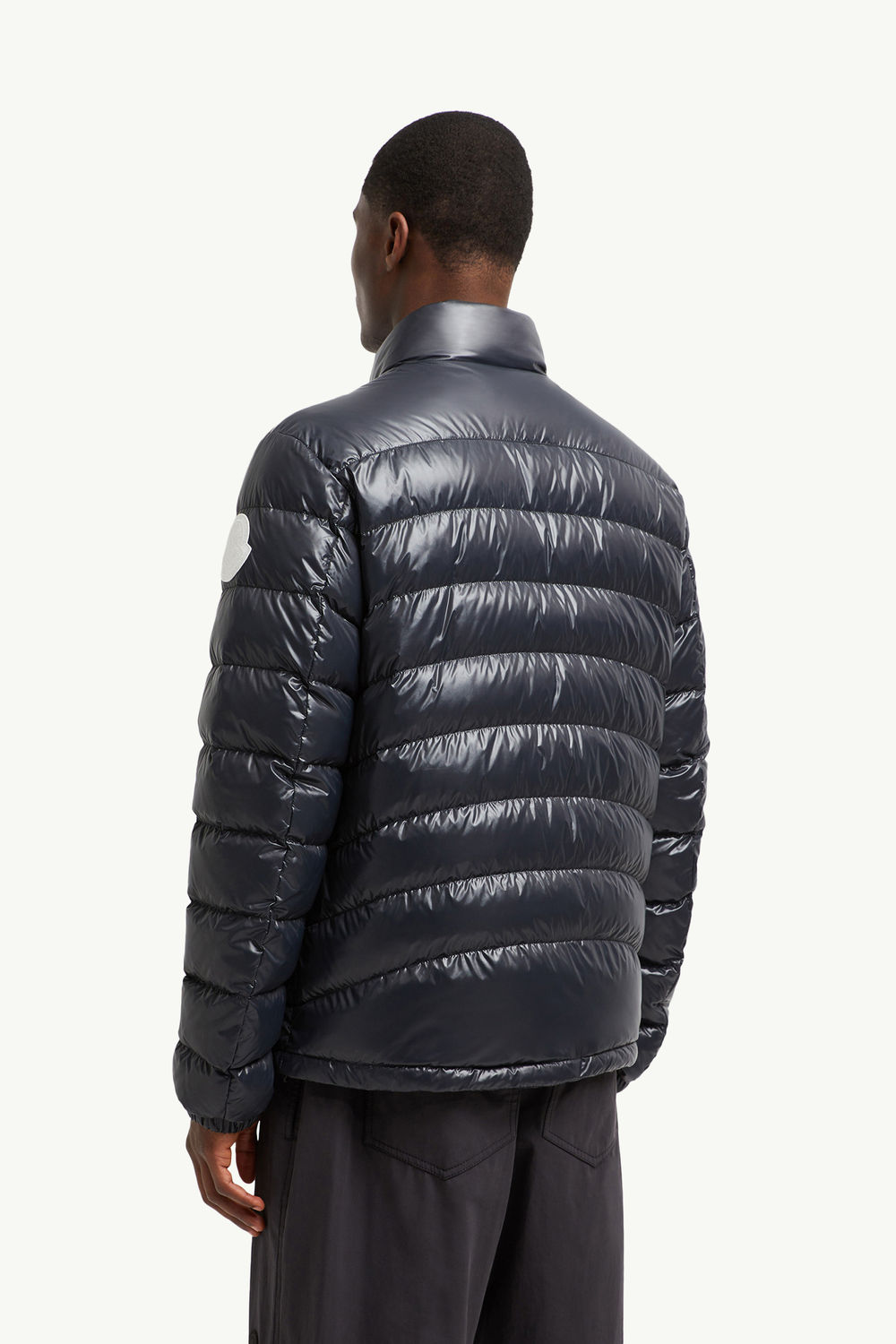 Doudoune courte Galeso matelassée à capuche Hommes Gris Moncler 4