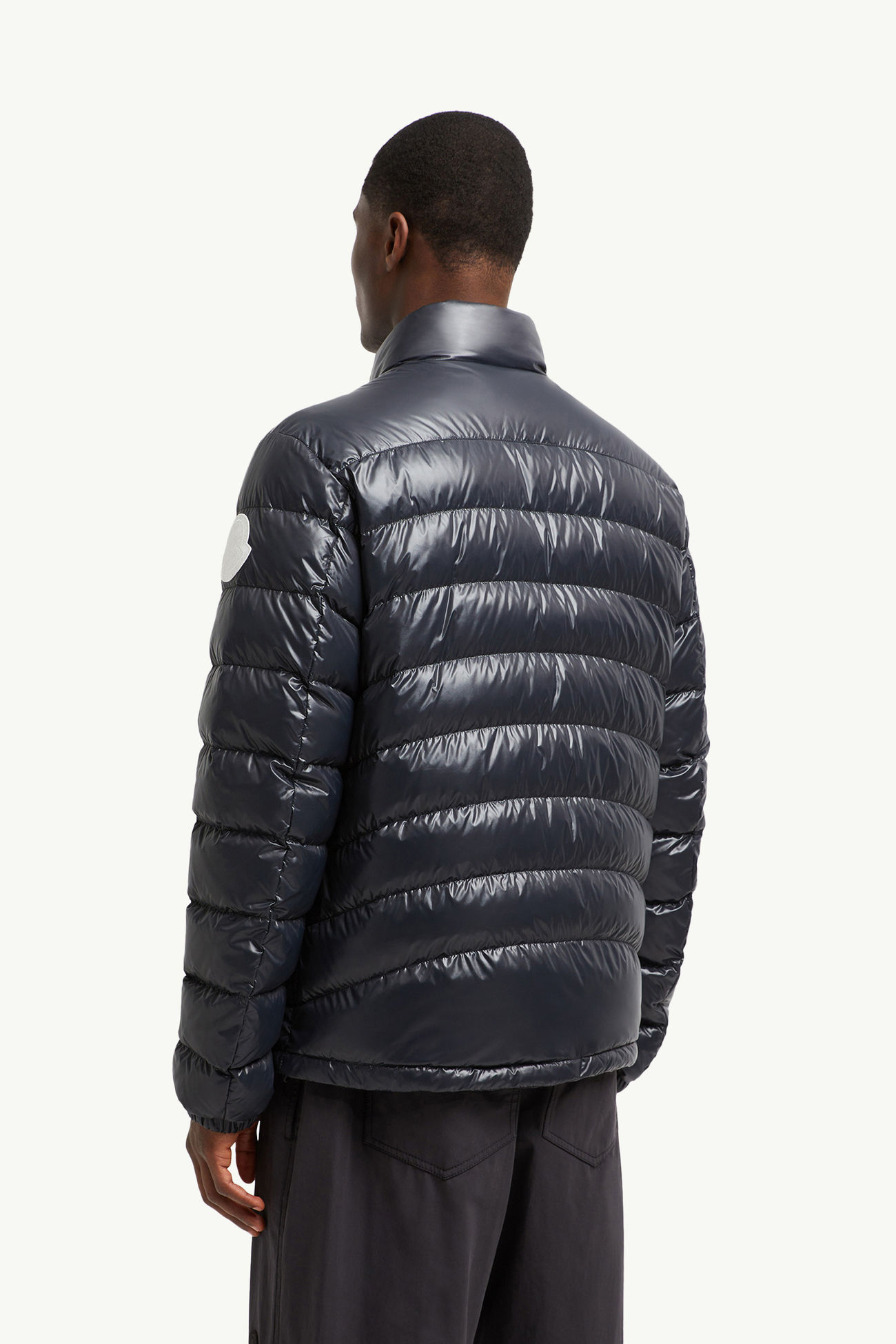 Doudoune courte Galeso matelassée à capuche Hommes Gris Moncler 4