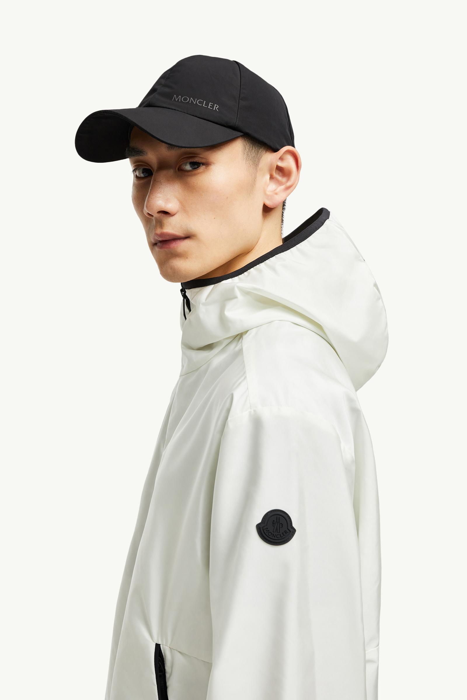 Granier Hooded Windbreaker Men White Ivory Moncler 1